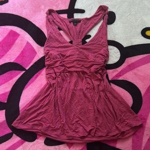 Banana Republic Pink Flowy Tank Top